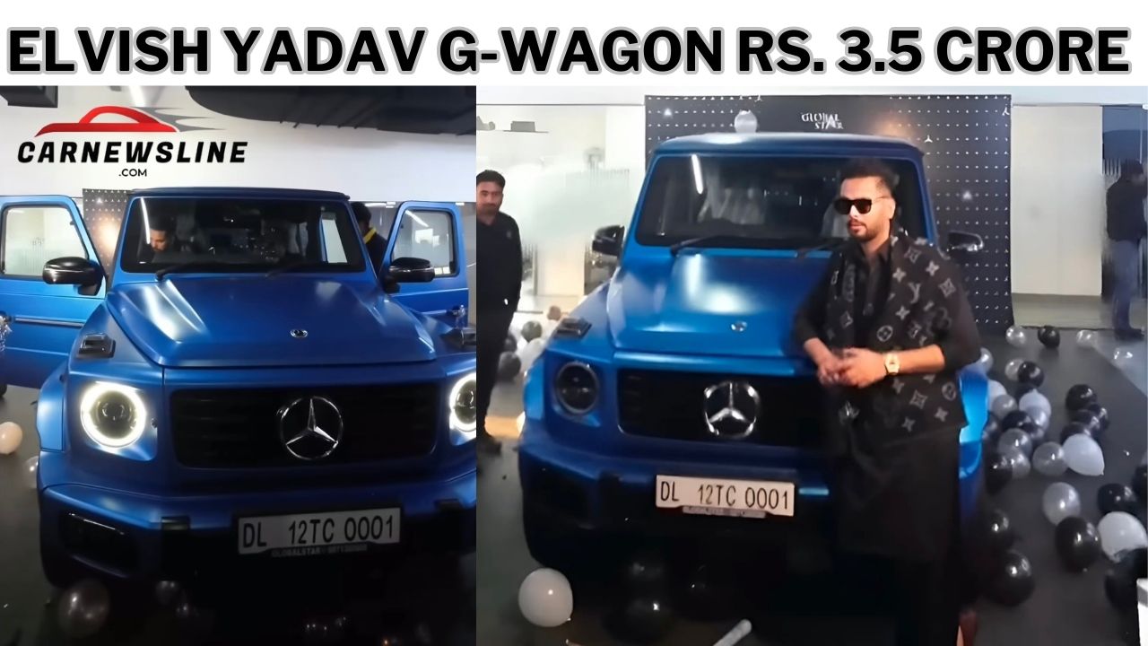 Elvish Yadav Buys Mercedes-Benz G-Class G580