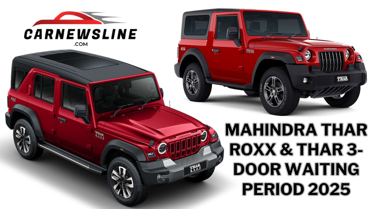 Mahindra Thar Roxx Waiting Period 2025